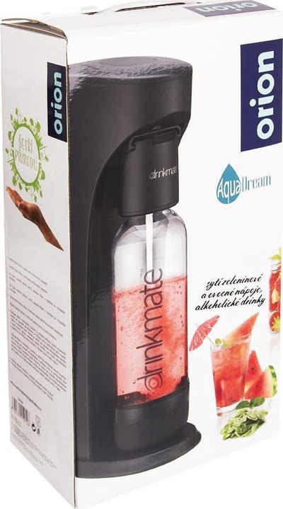 Aparat për boja me gaz Orion Drinkmate Aquadream, me dorë, i zi