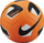 Top futbolli Nike Park Team 2.0 DN3607 803, për lojë qejfi, për bar natyral, portokalli