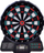 Tabelë elektronike shigjetash Dartboard SP0651, 18 lojëra, ekran LCD, ngjyrë e zezë