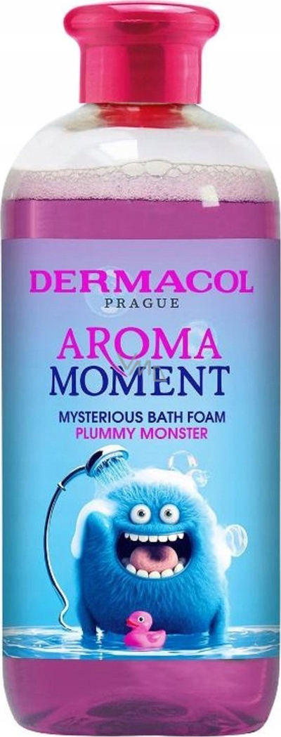 Пена за бања Dermacol Plummy Monster Aroma Moment, 500 ml, мирис на слива