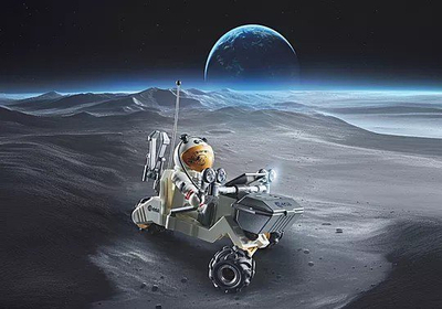 Сет игри Playmobil Space Mission Starter Pack 71734, вселена, за деца