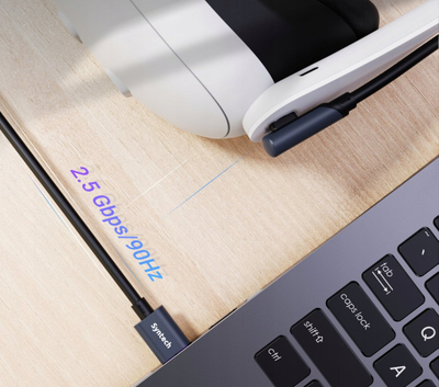 Kabllo USB Syntech M32C1, USB A në USB C, 5m, e zezë