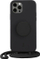 Futrollë Just Elegance PopGrip për Apple iPhone 12 Pro Max, TPU, me mbajtëse, e zezë