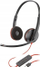 Kufje me kabllo Poly Blackwire C3220, USB C, stereo, të zeza