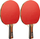Set pingpongu JOOLA Family Advanced, 4 raketa, 4 topa, shumëngjyrësh
