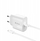 Karikues muri Devia Smart PD GaN 30W, USB C, me kabllo USB C Lightning, i bardhë