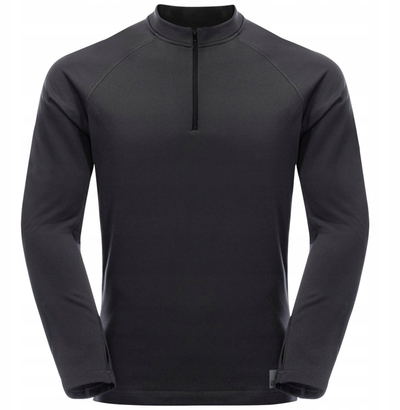 Bluzë fleece për biçikletë Jack Wolfskin Bike Commute HZ M, me kapuç, me zinxhir gjysmë, blu