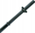 Shufër e drejtë SPARTAN 220 cm, vrimë 50 mm, krom