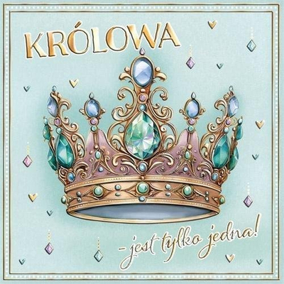 Set letre shkrimi dhe kartoline Henry Holt KW Korona Li Card, stil i thjeshtë elegant për urime