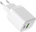 Karikues rrjeti ART GaN PD QC 4.0, 30W, 1x USB C 1x USB A, i bardhë