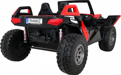 Makina elektrike për kalamaj Buggy SX-1928, 2 ulëse, 24V, e kuqe