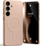Kapak telefoni Mercury MagSafe Semi-Silicone për Samsung S24 FE S721, sandy pink