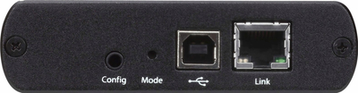 Zgjatues USB ATEN 4-Port, USB 2.0, në LAN, i zi