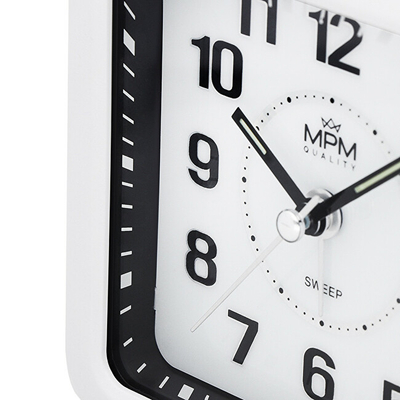 Orë me zile MPM Quality Nils C01.4320.00, e bardhë