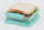 Kuti sanduiçi Sistema Ocean Bound Plastic Sandwich Box, 450ml, pa BPA, blu
