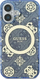 Kapak telefoni Guess GUHMP16SH4PYEEB për iPhone 16 6.1", hardcase, blu