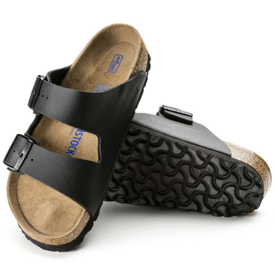 Сандали Birkenstock Arizona BF SFB W 551251, анатомски табан, црни