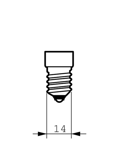 Llambë e sheshtë Philips për furra, 230V, 15W, 300S, T22, E14