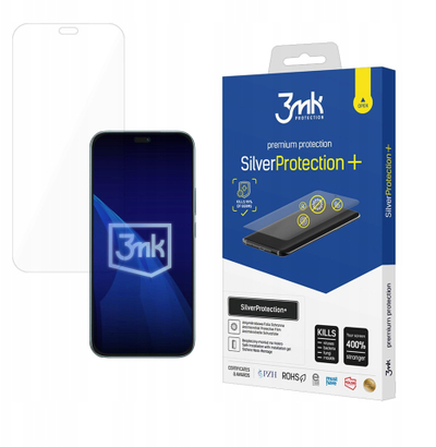 Заштитен филм за екран 3mk SilverProtection+ за Honor X8c, антибактериски, саморегенерирачки, проѕирен