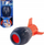 Lodër hedhëse Aerobie Super Sonic, 13.3cm, shkumë e butë, blu portokalli
