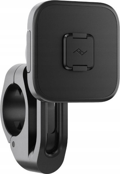 Mbajtëse telefoni për motor Peak Design Motorcycle Bar Mount V2, jo karikues, me bllokim, e zezë