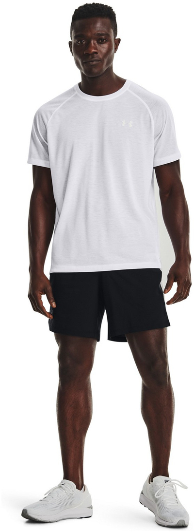 Pantallona vrapimi Under Armour UA Launch SW, rrjetë e brendshme, reflektues, të zinj