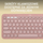 Тастатура Logitech Pebble, wireless, US INTL, розева
