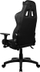 Karrige lojërash Avanti Black, ergonomike, me mbështetëse 3D, e zezë