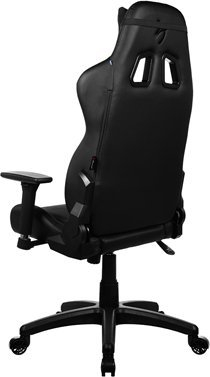 Karrige lojërash Avanti Black, ergonomike, me mbështetëse 3D, e zezë