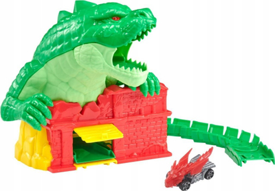 Set lodrash garash Teamsterz Reptile Rampage, me lëshues makinash, përfshi makinë Beast Machine