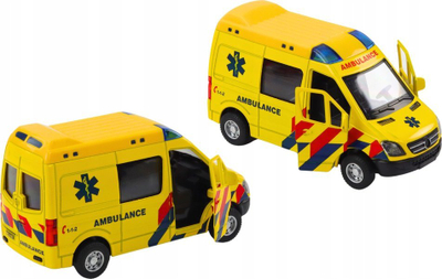 Lodër ambulancë Drive, shkalla 1:32, drita dhe tinguj, e verdhë