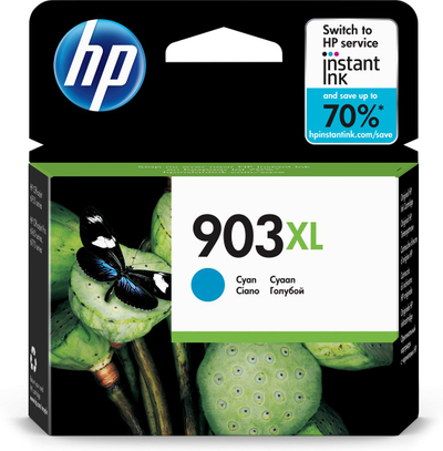 Kasetë boje HP 903XL T6M03AE, cyan, 8.5ml, 750 faqe