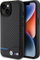 Mbulesë telefoni BMW Leather Carbon për iPhone 15 6.1", hardcase, e zezë