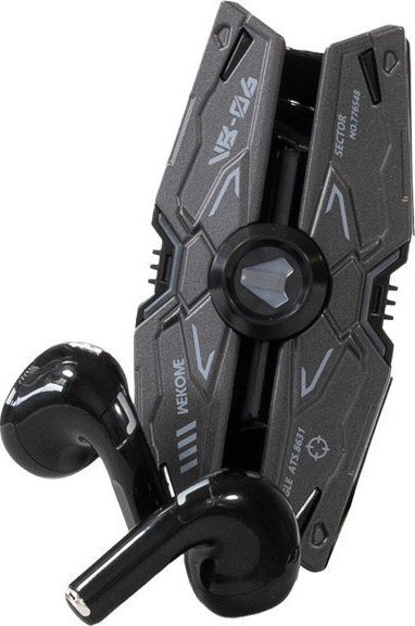 Kufje pa tela Wekome VB06 Mecha, Bluetooth 5.3, driver 13 mm, të zeza