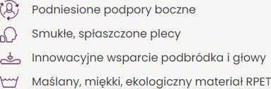 Jastëk qafe për udhëtim Cabeau Evolution Kids, ergonomik, për kalamaj 3+, blu