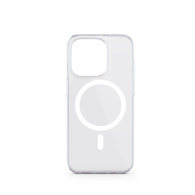 Këllëf telefoni Epico Mag+ Hero, 6.1", MagSafe, transparent
