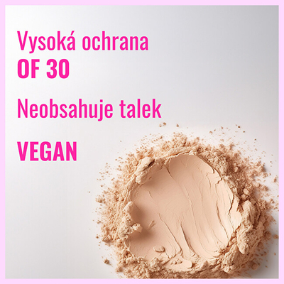 Pudër për fytyrë SPF 30 Dermacol, 7.2 g