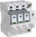 Mbrojtës nga mbingarkesa Legrand ON300 412257, Tipi 1+2 B+C 3P+N, 8kA 1.3kV, gri