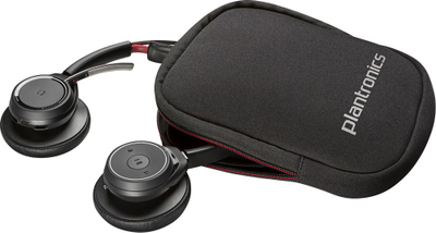 Kufje Poly Voyager Focus UC B825-M – Bluetooth, USB-A, të Zeza
