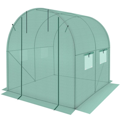 Serë tunel Saska Garden Greenhouse, 200x200x200 cm, jeshile