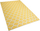 Tapet AKSU Reversible Area Rug, 140 x 200 cm, me figura gjeometrike, i verdhë