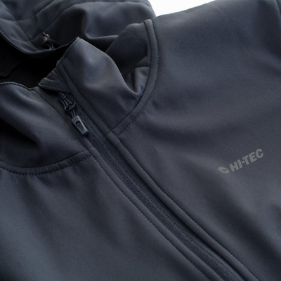 Xhaketë softshell për burra HI-TEC NAREN, masa M, që s’e kap uji, blu e errët