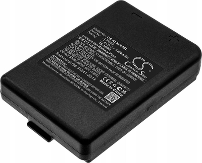 Bateri Li-ion për telekomandë vinçi Autec, 7.4V, 1400mAh, e zezë