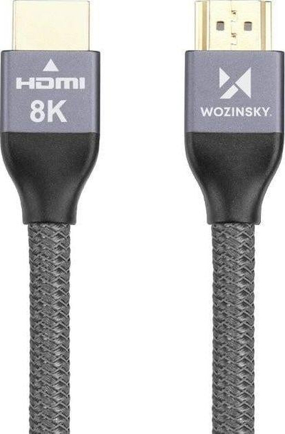 Kabllo HDMI Wozinsky WHDMI-50, 5m, 8K, ngjyrë argjendtë