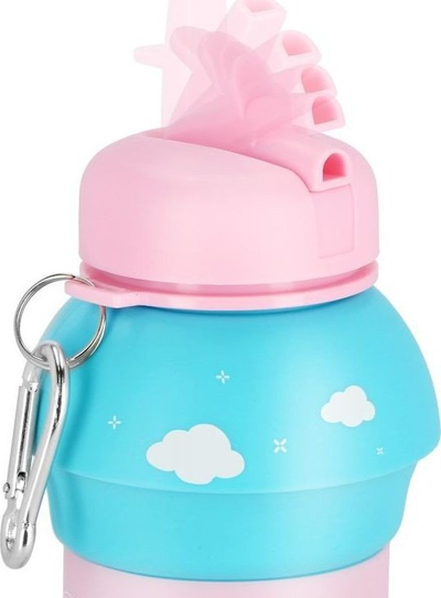 Shishe palosëse Spokey Cort, silikon, 0.5L, blu