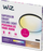 Lampë tavani LED WiZ SuperSlim, 22W, Wi‑Fi, 43cm, e zezë