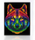 Set diamond painting Diamond Dotz Neon Wolf, tablo për mur, me ujk neon, shumëngjyrësh