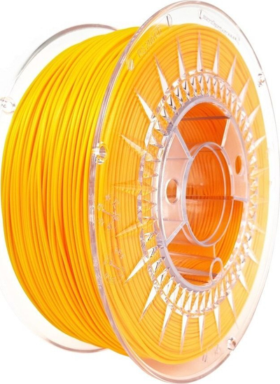 Filament 3D PLA Devil Design, 1.75mm, 1kg, portokalli i ndezur