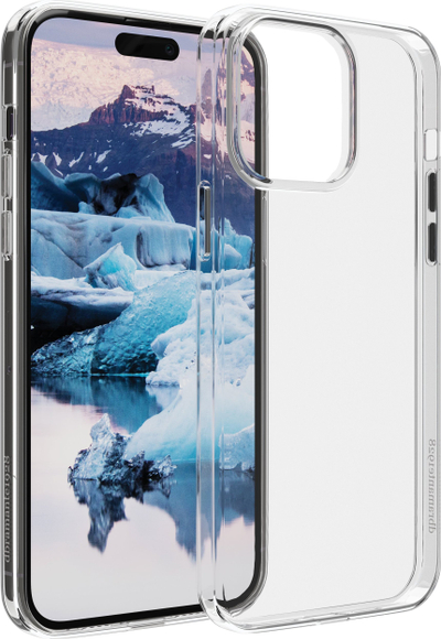 Futrollë Dbramante1928 Greenland për iPhone 15 Pro, nga plastikë e ricikluar, e tejdukshme