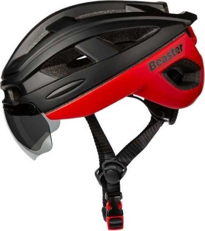 Helm skuter Beaster Scooter BS824BL, ergonomik, i zi